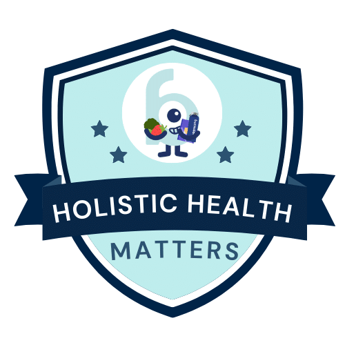 Holistic health badge