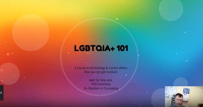 LGBTQIA+ 101 by D. Matt Gamble