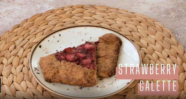 Strawberry Galette by Nikki Long