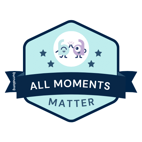 all moments matter badge
